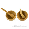 Bamboo DIY FACEMASK Beauty Kits de cuidado de la piel facial